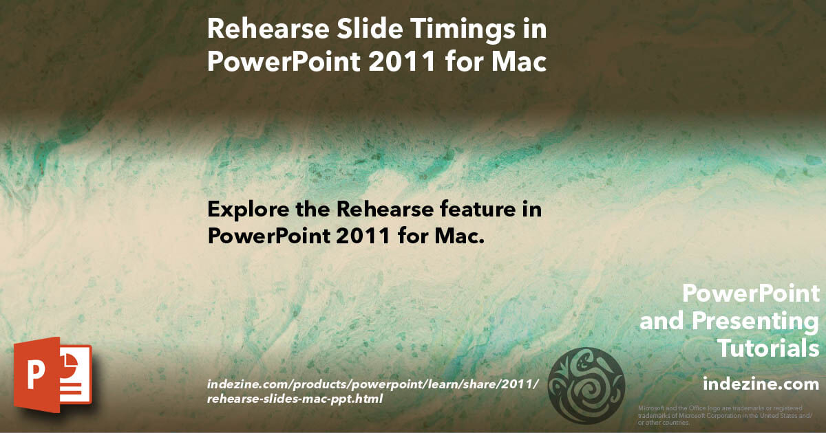 Powerpoint presentation timing